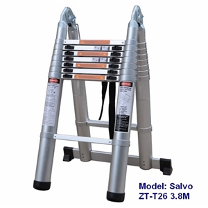 Thang nhôm rút chữ A